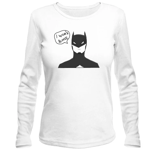 Жіночий лонгслів Batman - i work alone