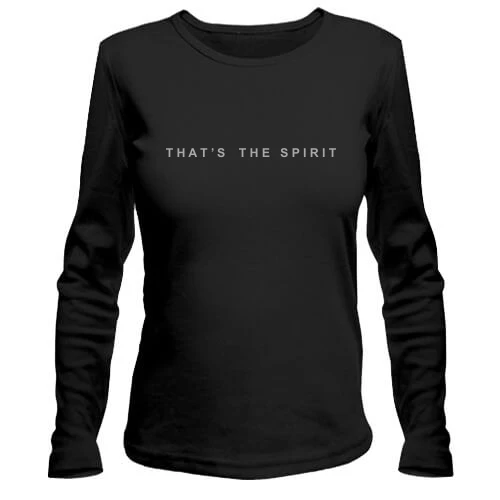 Жіночий лонгслів, чорний, з Bring me the horizon - That’s the Spirit