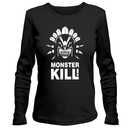 Жіночий лонгслів Monster kill
