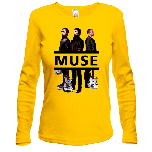 Женский лонгслив Muse Band (арт)