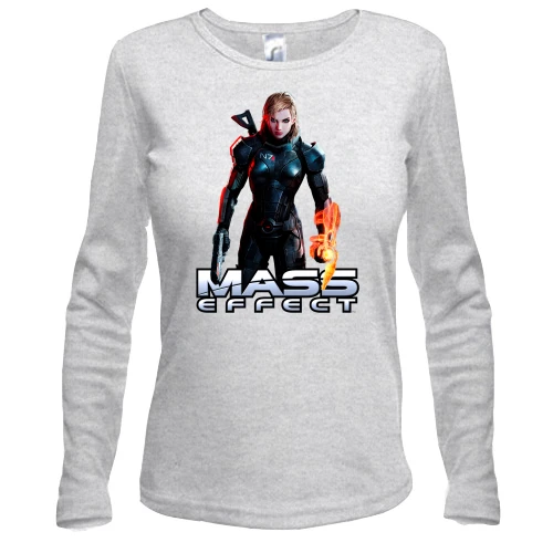 Жіночий лонгслів Mass Effect Jane Shepard