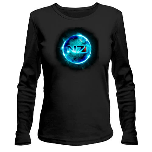 Жіночий лонгслів Mass Effect N7 (2)