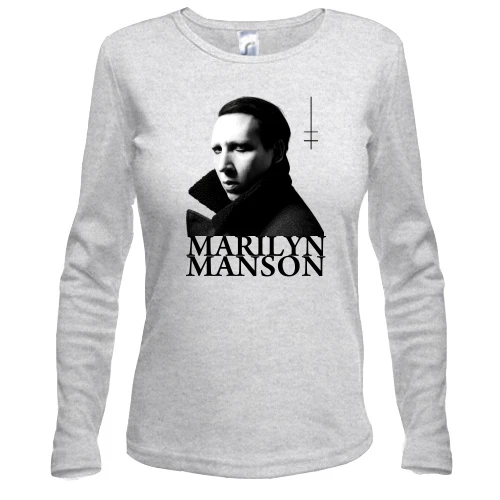Жіночий лонгслів Marilyn Manson - Heaven Upside Down