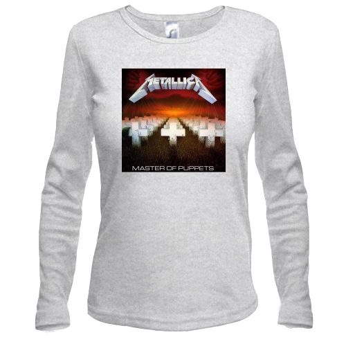 Жіночий лонгслів Metallica Master of puppets (2)