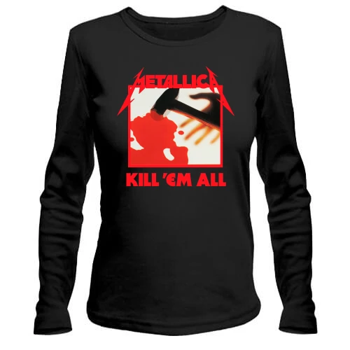 Жіночий лонгслів Metallica - Kill ’Em All