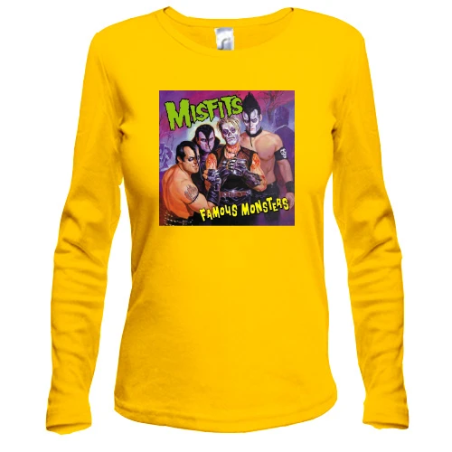 Жіночий лонгслів Misfits - Famous Monsters
