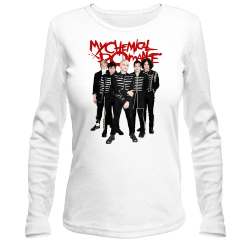 Жіночий лонгслів My Chemical Romance Band