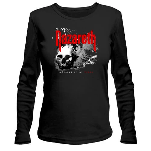 Жіночий лонгслів Nazareth - Tattooed On My Brain