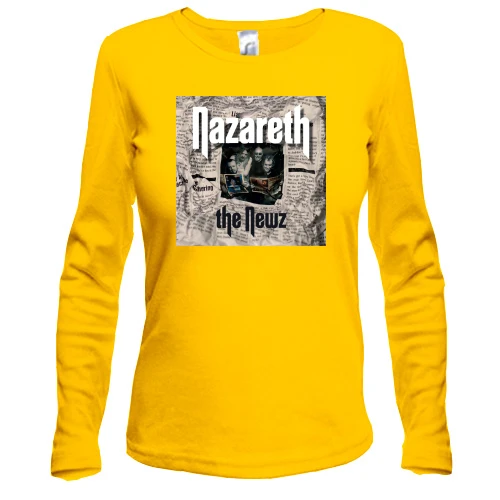 Жіночий лонгслів Nazareth - The Newz