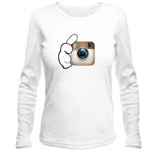 Жіночий лонгслів Instagram (instagram)