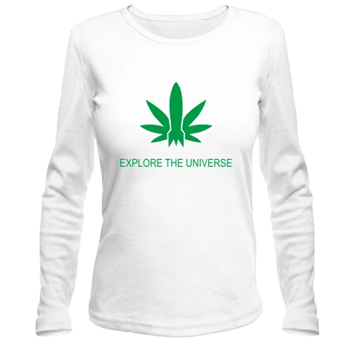 Жіночий лонгслів Explore the universe