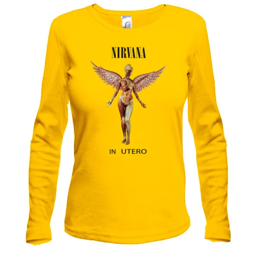 Жіночий лонгслів Nirvana In Utero