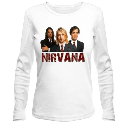 Жіночий лонгслів Nirvana (color)