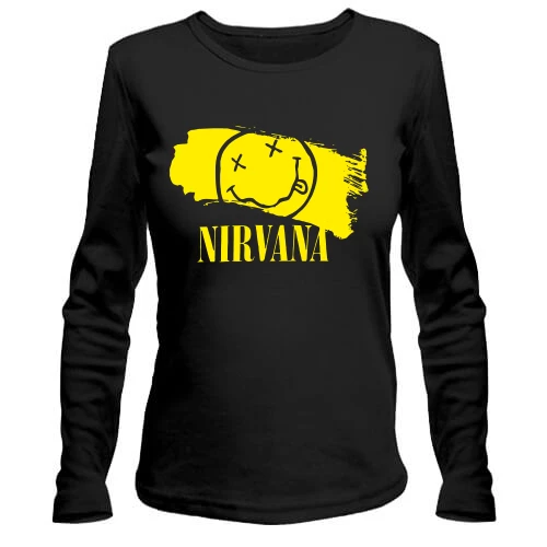 Жіночий лонгслів NIRVANA Painted Smile
