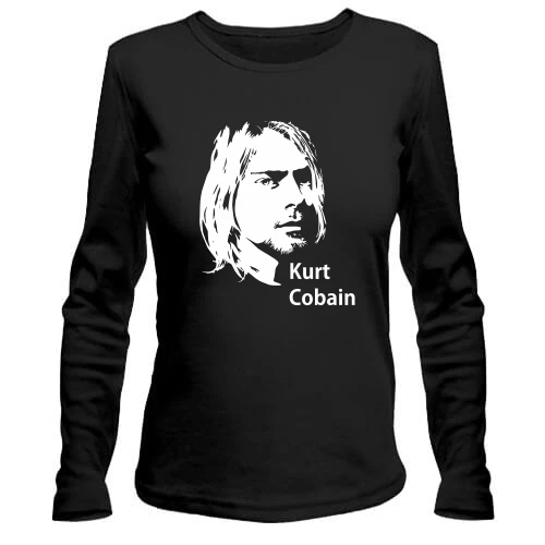 Женский лонгслив Kurt Cobain
