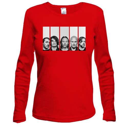 Жіночий лонгслів Radiohead Band (2)