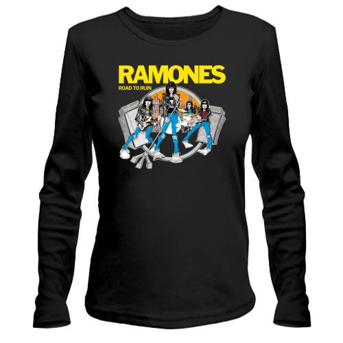 Жіночий лонгслів Ramones - Road to Ruin
