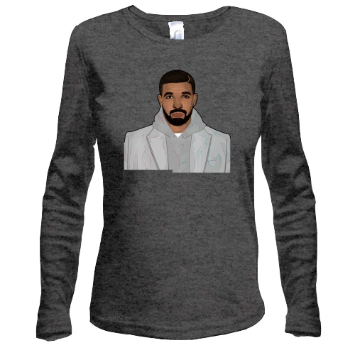 Жіночий лонгслів з Drake в пальто