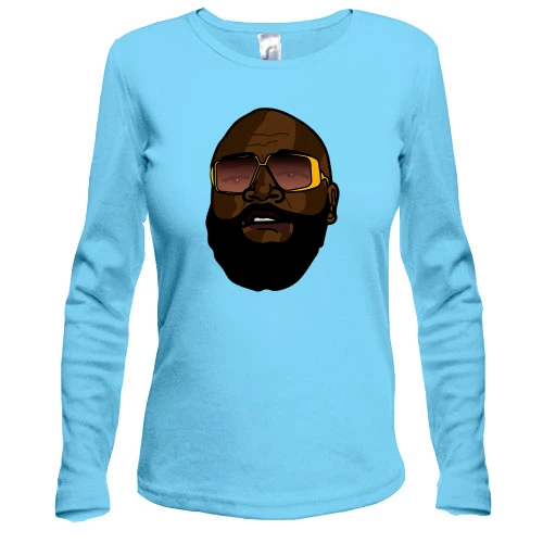 Жіночий лонгслів з усміхненим Rick Ross