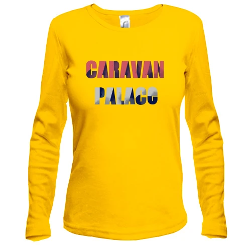 Женский лонгслив с Caravan Palace