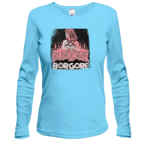 Женский лонгслив с Borgore