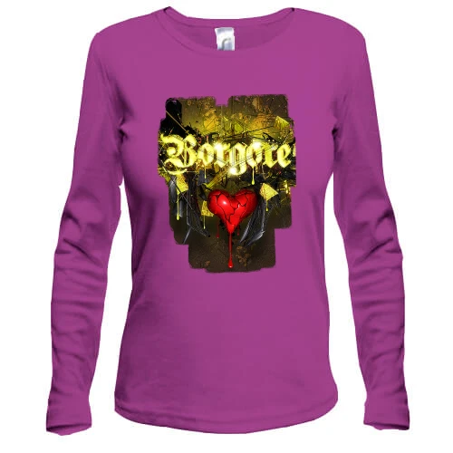 Женский лонгслив с Borgore (2)