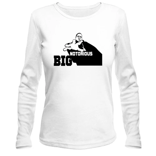Жіночий лонгслів з Big Notorious (2)