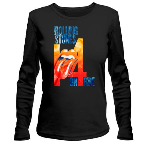 Жіночий лонгслів Rolling Stones 14 Fire