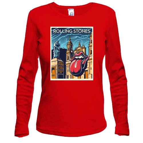 Жіночий лонгслів Rolling Stones Poster
