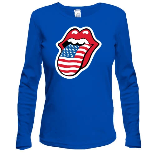 Жіночий лонгслів Rolling Stones USA
