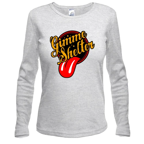 Жіночий лонгслів Rolling Stones Gimme Shelter