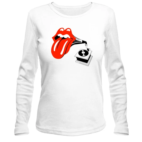 Жіночий лонгслів Rolling Stones (Грамофон)