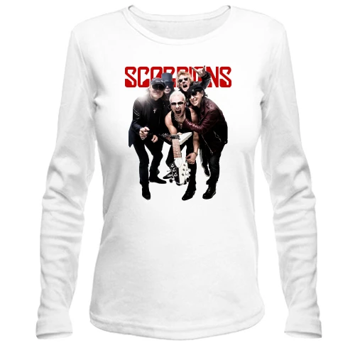Жіночий лонгслів Scorpions Band