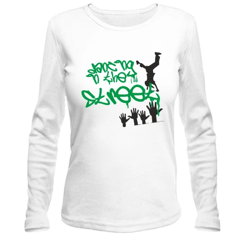 Жіночий лонгслів Dancing in the street