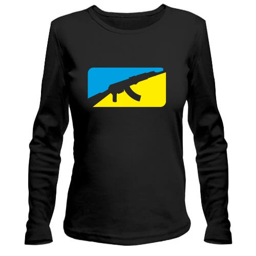 Жіночий лонгслів Ukrainian fighter