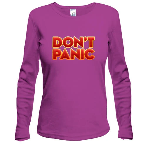 Жіночий лонгслів don't panic