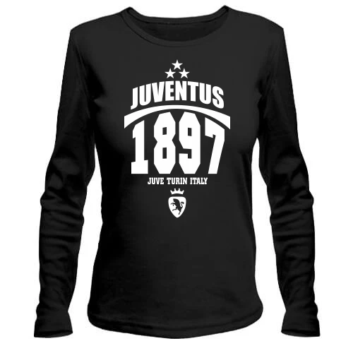 Жіночий лонгслів, Чорний, Juventus 1897