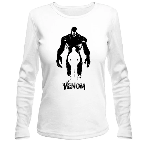 Жіночий лонгслів із силуетом "Venom"