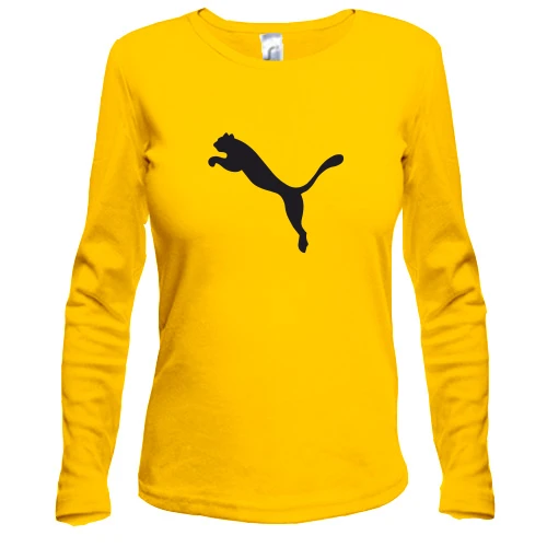 Женский лонгслив с лого Puma