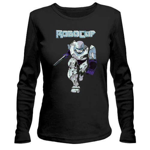 Жіночий лонгслів з Robocop