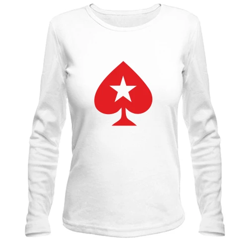 Женский лонгслив PokerStars Christmas Star Baseball Jersey