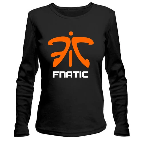Женский лонгслив, Черный, Fnatic Dota 2