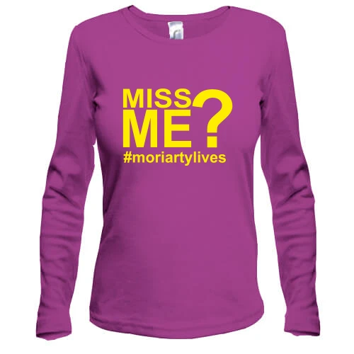 Жіночий лонгслів Miss Me& (Morriarty)