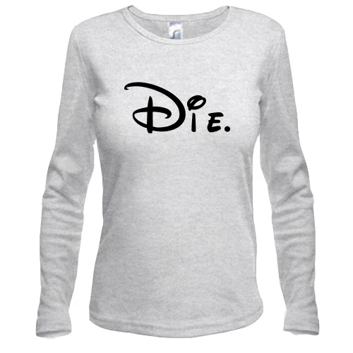 Жіночий лонгслів Die (Mickey Style)