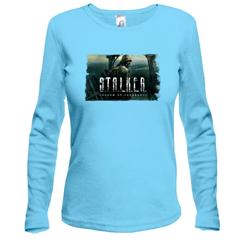 Женский лонгслив STALKER - Тень Чернобыля