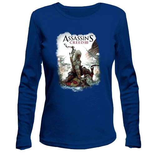 Женский лонгслив с Коннором Кенуэем (Assassins Creed 3)