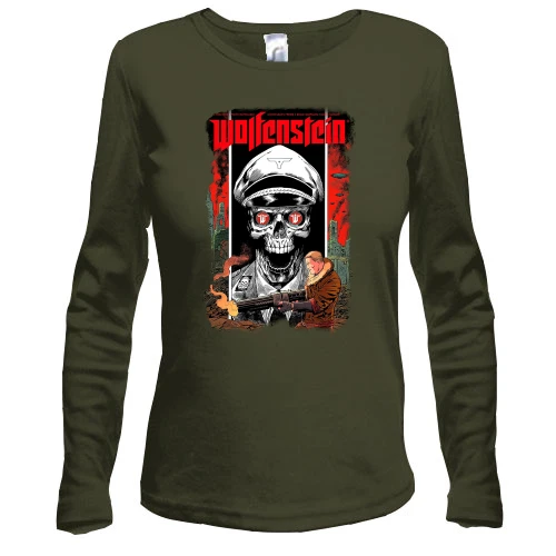 Жіночий лонгслів з Wolfenstein