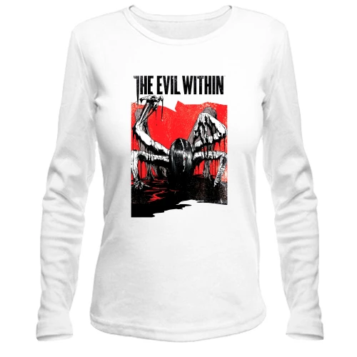 Жіночий лонгслів з обкладинкою The Evil Within