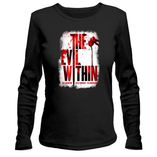 Жіночий лонгслів з артом The Evil Within