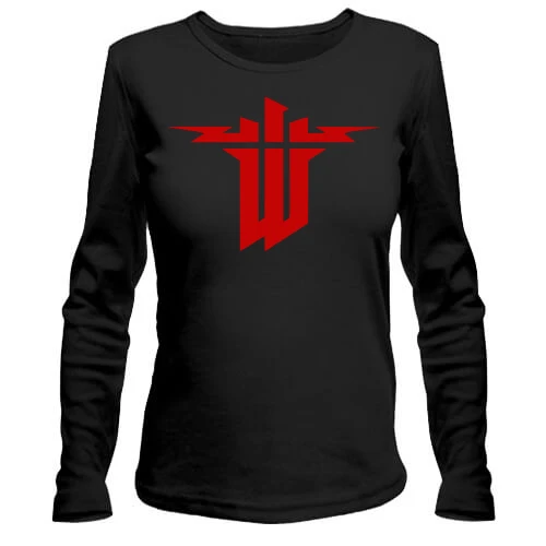 Жіночий лонгслів з гербом Wolfenstein